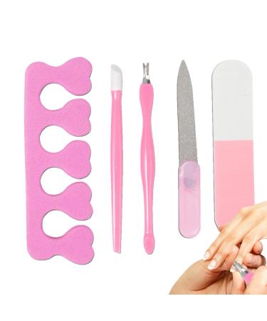 Shichangda Manicure Tool Kit Professional | Professional Pedicure and Nail Grooming Tool Set | Safe Material Nail Art Manicure for Proms Travel Parties and Dating