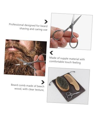 NOLITOY Men's Beard Care Kit - 3 Sets with Conditioner Oil Razor & Accessories for Ultimate Grooming - Buy Online on SooperMarket.com