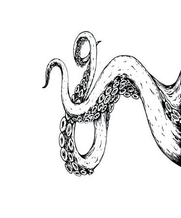 Dopetattoo 6 Sheets Temporary Tattoo Octopus Tentacles Fake tattoos Hand Tattoo design for Man Woman Adults teens
