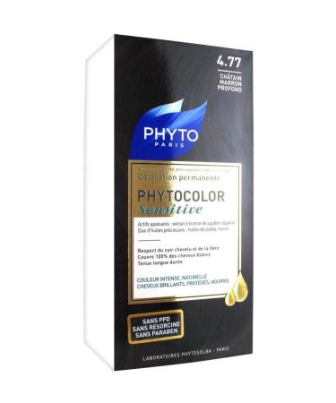 Permanent Hair Colour (Sensitive) by Phyto Phyto Color: 4.77 Intense Chestnut Brown