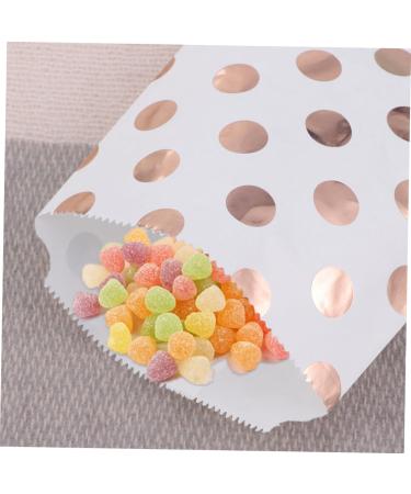 KALLORY 25pcs Paper Bags Candy Container Candy Bag Bronzing Food Bag - Buy Online on SooperMarket.com