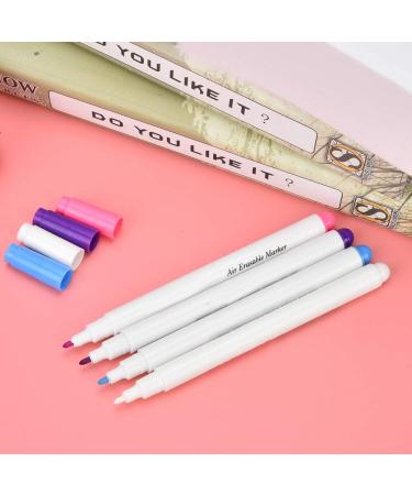 Biitfuu Disappearing Ink Fabric Marker - Temporary Auto-Vanishing Pen for Cloth Sewing - Buy Online on SooperMarket.com