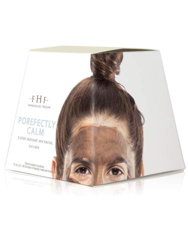 FarmHouse Fresh Porefectly Calm 3-Step Instant Spa Facial - Soothing & Hydrating Treatment (3 ct) - Fast International Shipping - Buy Online on SooperMarket.com