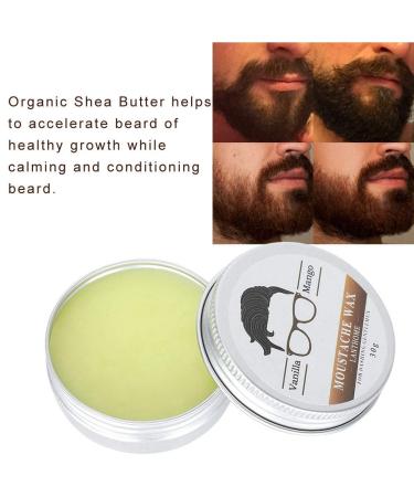 30g Beard Care Cream for Men - Moisturizing Wax & Balm for Smooth Styled Beards | International Shipping - Buy Online on SooperMarket.com