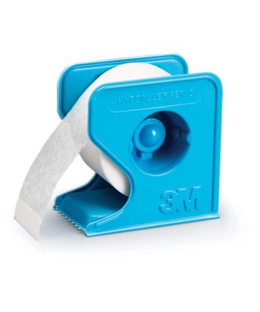 Micropore Tape with Dispenser | 1 inch 1 Count (Pack of 1)