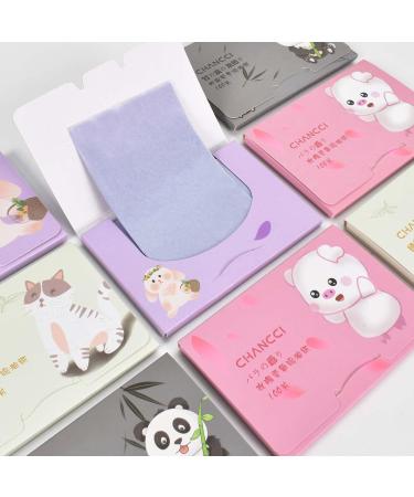 200-Count Lavender Oil Blotting Sheets for Face | Natural Premium Blotting Paper for Makeup | Oil Control Sheets 60x90mm - Buy Online on SooperMarket.com