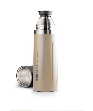 GSI Outdoors Glacier Vacuum 1L Bottle Thermos for Travel, Coffee & Tea