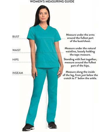 Cherokee Women's V-Neck Scrubs Top | Shirttail Hem | XL | Navy WW601 - Buy Online on SooperMarket.com