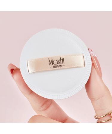 Verdant Touch Makeup Puff Powder Puff Makeup Sponge Skin-Friendly Face Puff for Salon Home Travel Round Bagged