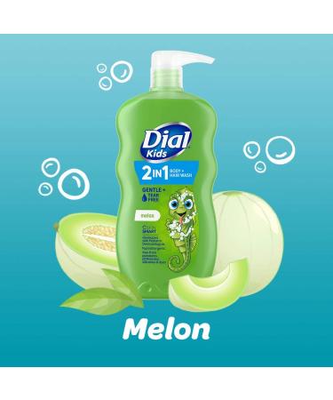 Dial Kids 2-in-1 Body+Hair Wash - Melon 96 | Gentle Cleansing for Kids' Skin and Hair - Buy Online on SooperMarket.com