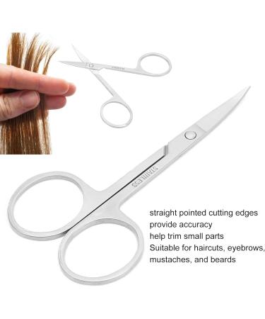Multipurpose Hair Cutting and Grooming Scissors Set for Men - Beard, Mustache, Ear, Nose, Eyebrow, Eyelash Trimming and Hair Removal Clippers - Buy Online on SooperMarket.com