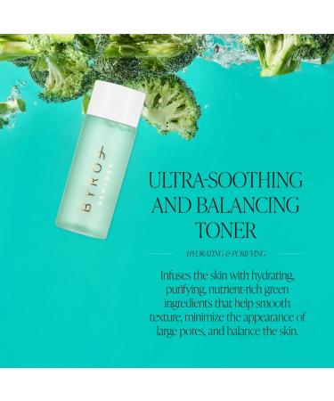 Byroe Bitter Green Essence Toner Mini | Hyaluronic Acid Facial Toner | Hydrating, Purifying, and Pore Minimizing | 20 ml (Pack of 1) - Buy Online on SooperMarket.com