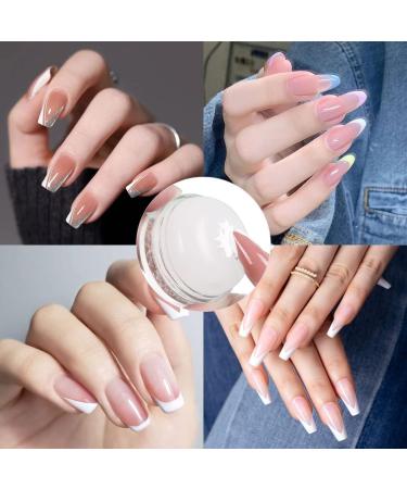 2PCS Nail Seal Stamp Silicone Stamper Heads for French Tips Manicure - Red & Colorful - Buy Online on SooperMarket.com