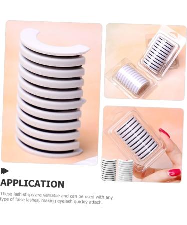 2 Boxes Self Adhesive Eyelash Adhesive Strip Fake Lashes False Eyelashes Lash Adhesive Strips Eyelash Strips for Lash Extensions Lash Strips Glue Lash Glue Liner Eyelashes Strips PLAFOPE - Buy Online on SooperMarket.com