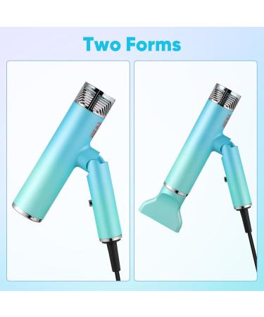 Beavorty Hair Dryer Foldable Blow Dryer Blow Dryer for Curly Hair Diffuser Household Travel - Buy Online on SooperMarket.com
