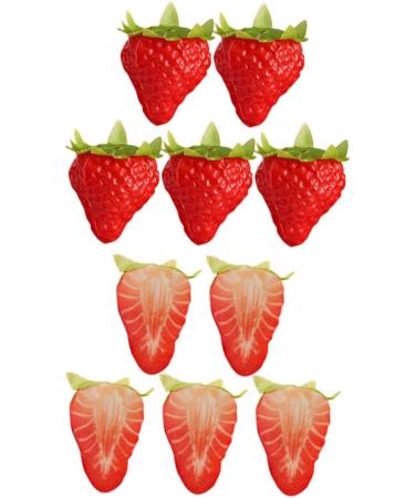Alipis Fruit Decor 40 Pcs Artificial Strawberry Fruit Home Decor Strawberries Fake Strawberry Lifelike Strawberry Cute Strawberry Stuff Strawberry Birthday Decorations Pvc Props Window As Shownx4pcs 4.00X3.00X3.00CMx4pcs - Buy Online on SooperMarket.com