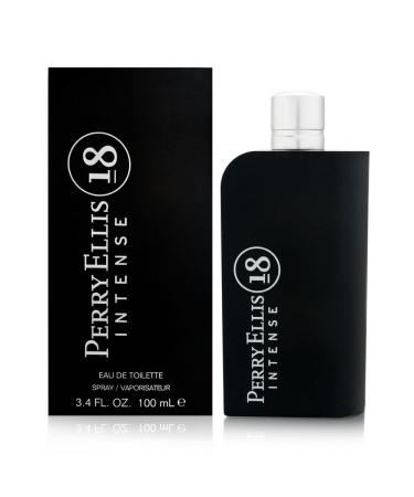 Perry Ellis 18 Intense by Perry Ellis for Men 3.4 oz Eau de Toilette Spray