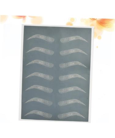 Hemoton 1 Sheet Eyebrow Microblading Eye Brow Practice Skin Eyebrow Training Skin Practice Tools - Buy Online on SooperMarket.com
