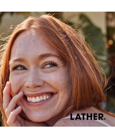 LATHER AHA + BHA Exfoliating Serum - Salicylic Acid & Lactic Acid for Oily Acne-Prone Skin - Oil-Free Facial Treatment - 1 Fl Oz - Buy Online on SooperMarket.com