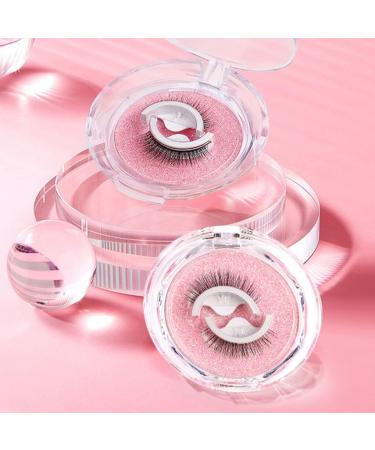 wisoolkic Cross Simulated Easily Occasions Eyelashes False Easily Removed Styles Available Adhesive Can Be Used Adhesive Three Pairs W08 - Buy Online on SooperMarket.com