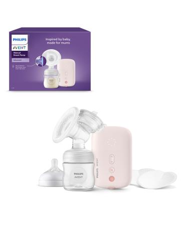 Philips Avent Single Electric Breast Pump with Natural Motion Technology BPA-free (model SCF395/11) Single Electric