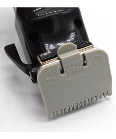 3 Pieces Professional Hair Clipper Attachment Guide Combs Color-Coded Gurad Combs fits for Most Wahl Standard Full-Sized Hair Clippers(1.5/3/4.5mm Gray/Red/White) - Buy Online on SooperMarket.com