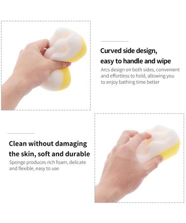 4pcs Exfoliating Mesh Bath Sponge Pouf Balls - Kid-Friendly Shower Loofahs & Back Exfoliator | Miss Body - Buy Online on SooperMarket.com