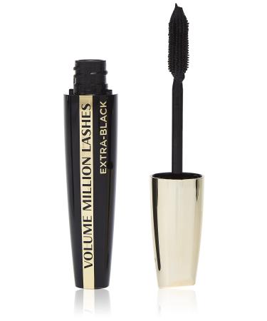 3 x L'Oreal Paris Volume Million Lashes Mascara 9.2ml - Extra Black