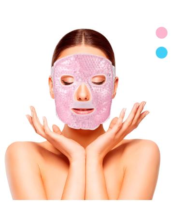 2pcs Cold Face Eye Mask Ice Pack - Skin Care Self Care Beauty - Buy Online on SooperMarket.com