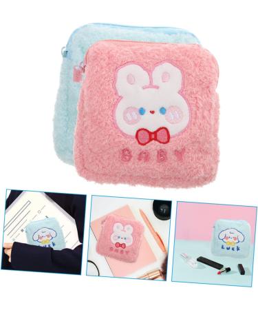 Anneome 2pcs Napkin Storage Bag for Women - Menstrual Pad Pouch & Holder Hand Bag - Coin Purse for Travel - Period Container - Buy Online on SooperMarket.com