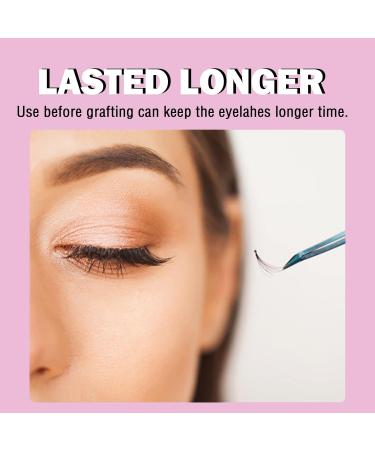 Lash Primer 10ML for Eyelash Extensions | Pre-Treatment for Semi Permanent Lashes | Removes Proteins & Oils | Increases Glue Bonding Retention | Includes Dropper - Buy Online on SooperMarket.com