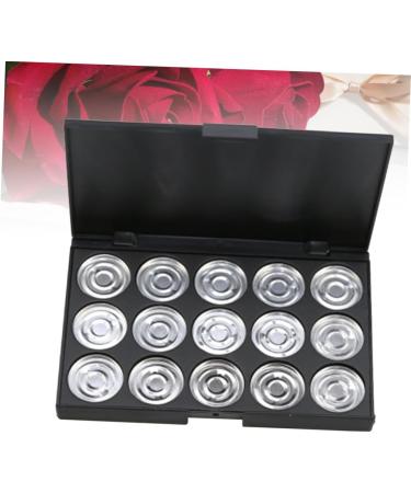 Healvian 2pcs 15 Empty Cosmetic Case Empty Eyeshadow Case Empty Makeup Travel Makeup Case Eyeshadow Palette 1 count (Pack of 1) Silverx2pcs - Buy Online on SooperMarket.com