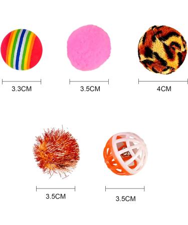 GOLDGE Cat Toys Kitten Toys for Indoor 16 Pcs Cat Interactive Toys Includes Cats Catnip Balls Mice Feathers Wand Toys Set Gift for Cat and Kitty - Buy Online on SooperMarket.com