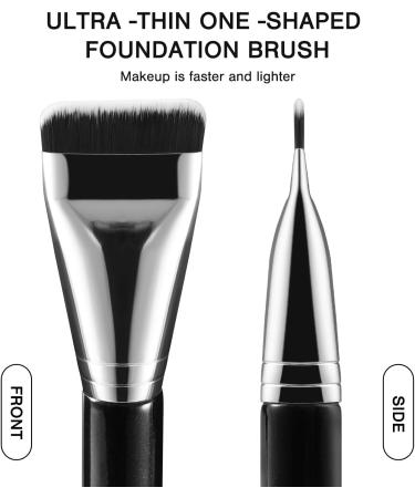 BEILI Foundation Brush Flat Makeup Brush for Foundation Ultra Fine Brush Blush Concealer Brush Ultra Fine Makeup Brush Liquid Powder Brush Applicator - Buy Online on SooperMarket.com