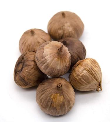 MQUPIN Black Garlic 250g/500g Aged for Full 90 Days Whole Black Garlic Jar (8.8 Oz/17.6oz) (500g/17.6oz) - Buy Online on SooperMarket.com