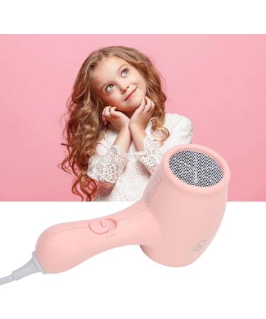 Kids Hair Dryer for Infant Low Heat Gentle Air Small Hair Blow Dryer for Baby Skin with 3 Speed Settings Negative Ionic Constant Temperature Mini Hair Dryer for Daily Use (US US Plug 110V - Buy Online on SooperMarket.com