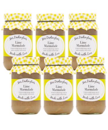 Mrs Darlington's Lime Marmalade - 340g - Pack of 6