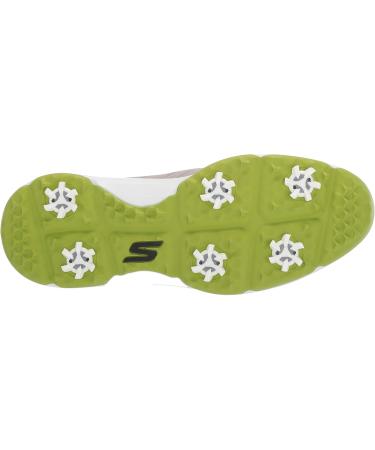 Skechers Men's Torque Waterproof Golf Shoe - 43 EU Gray Synthetic with Lime Trim | International Shipping Available - Buy Online on SooperMarket.com