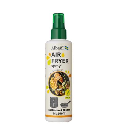 Alba l Air Fryer Spray 190ml + 750ml | Perfect for All Hot Air Fryers & Cooking up to 250 C - Buy Online on SooperMarket.com