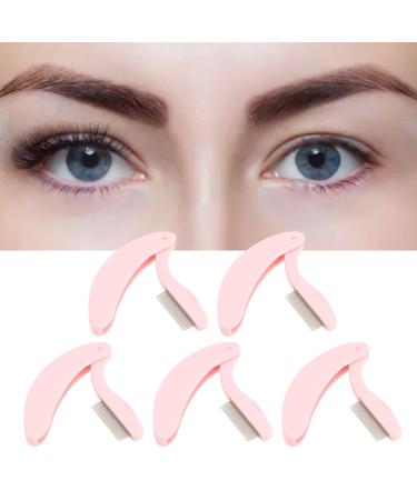 Buy Stainless Steel Eyebrow Brush | Ergonomic Lash & Brow Makeup Applicator | Portable Travel Design - Buy Online on SooperMarket.com