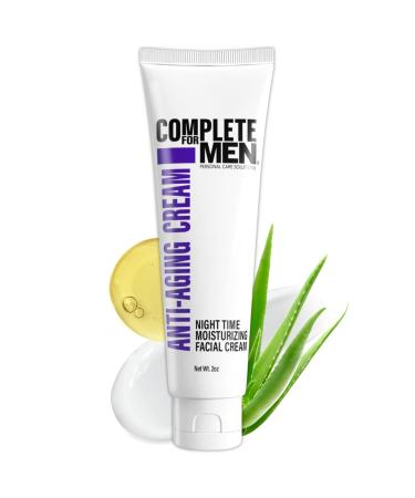 Anti-Aging Face Cream for Men Night Cream Anti-Aging Face Moisturizer: For Fine Lines Repair and Protect Anti Wrinkle Face Cream Natural Mens Anti-Aging Treatment and Skin Care