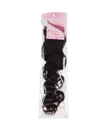 Beauty7 - 50 Pcs Curly Microring Extensions | 24 #1B Black Brown | Real Remy Hair Body Wave - International Shipping Available - Buy Online on SooperMarket.com