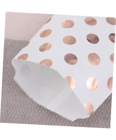 KALLORY 25pcs Paper Bags Candy Container Candy Bag Bronzing Food Bag - Buy Online on SooperMarket.com