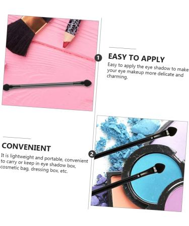 Mikinona 30pcs Double Ended Eyeshadow Brush Makeup Makeup Tool Eye Makeup Brushes Wooden Handle - Buy Online on SooperMarket.com