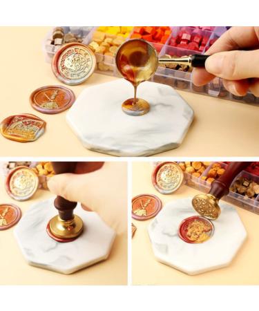 200Pcs Wax Sealing Beads for Wax Sealing Stamp Perfect for Christmas Cards Envelopes Invitations Wine Packages Letter Sealing (Gold) - Buy Online on SooperMarket.com