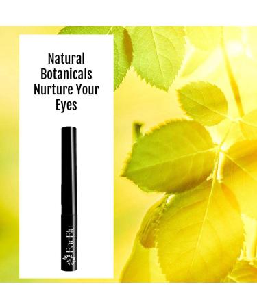 BaeBlu Organic Liquid Eyeliner - 24-Hour Wear, Waterproof, Deep Black - 100% Natural & Gluten Free - Buy Online on SooperMarket.com