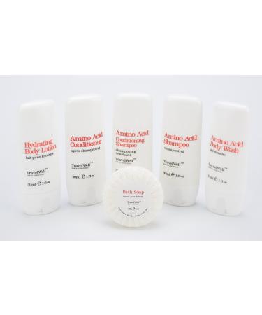 Travelwell 1oz Mini Bar Soap - 100 Pack | Hotel & Travel Size Toiletries - Individually Wrapped Bulk Soap Bars for AirBNBs, VRBO, Inns & Hotels - Buy Online on SooperMarket.com
