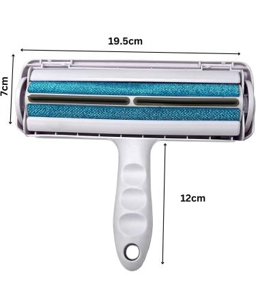 Boumour Animal Hair Remover | Lint Roll & Self-Cleaning Tool for Pet Hair on Carpets Sofas & Beds - Effective Cat & Dog Hair Removal - Buy Online on SooperMarket.com