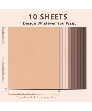 Tintnut Skin Tone Heat Transfer Vinyl Bundle - Cream Barely Beige 10 Sheets 10x12 Inch for DIY T-Shirts & Crafts - HTV Vinyl for Cricut & Silhouette Cameo - Buy Online on SooperMarket.com