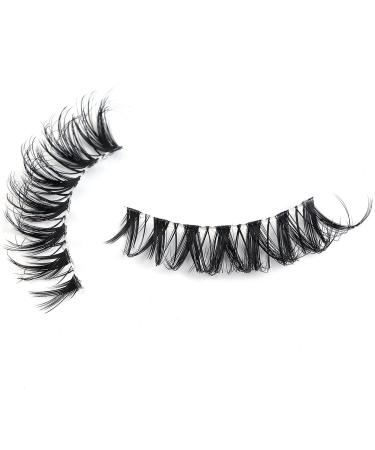 3D False Eyelashes - Handmade Natural Look Fluffy Strip Lashes | Multipack of 10 Pairs (Hyal01W) - International Shipping Available - Buy Online on SooperMarket.com